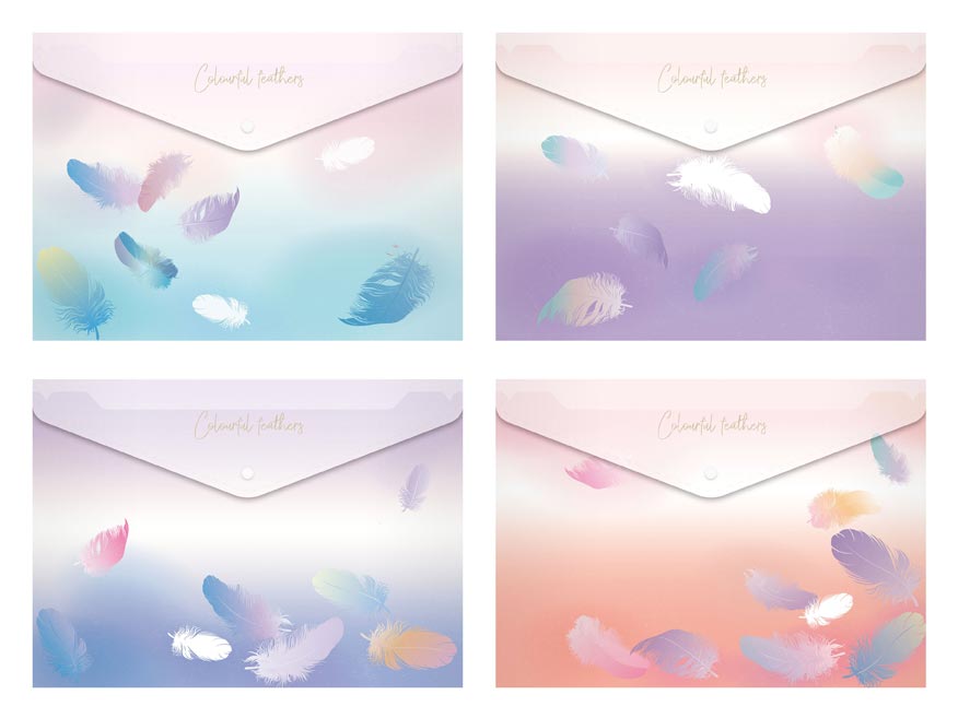 Složka M druk A5 PP potisk LUX mix 1 pírka 5370563