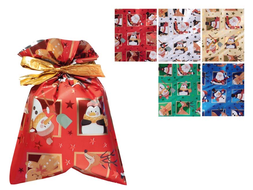 Fotografie Sáček vánoční 35x50cm Finestrelle 5800784