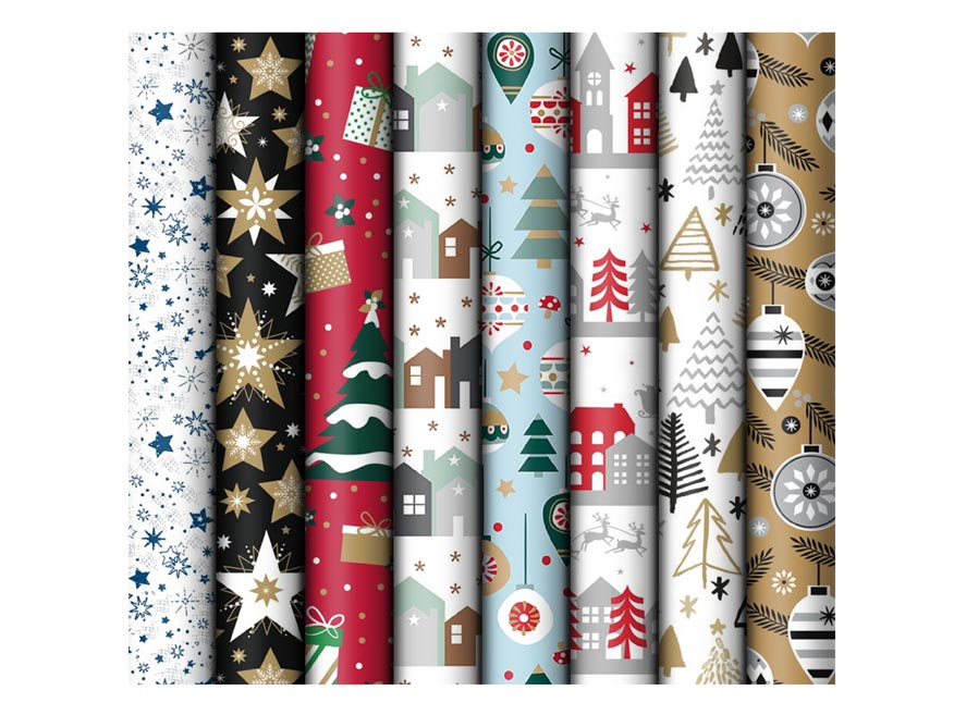 Fotografie Balicí papír vánoční role 1000x70 mix č. 10 5811879