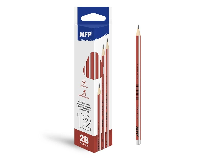 Fotografie Tužka M č.1 triangular 6200234