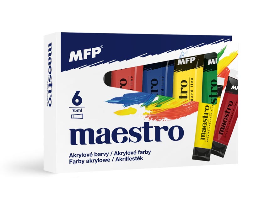 Akrylová barvy set MFP Maestro 6 x 75ml 6300664