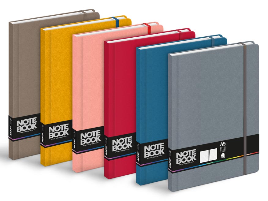 Fotografie Blok s gumkou A5 linka, 100 listů, mix2 7501609