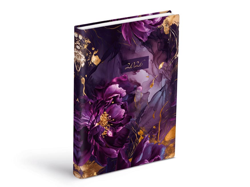 Diář 2026 D801 PU soft potištěné 1 7781445