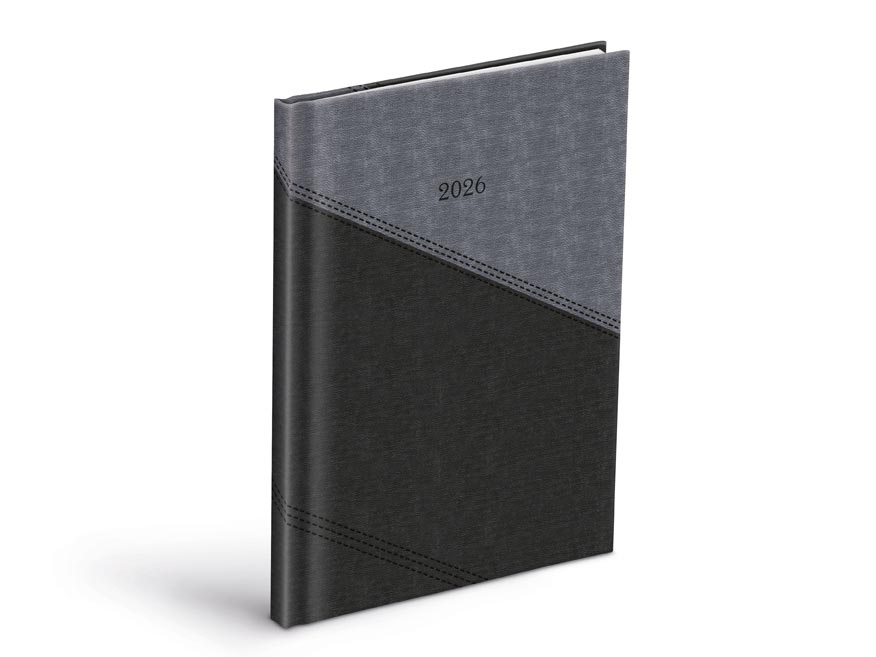 Fotografie Diář 2026 T805 PU gray/dak gray 7781477