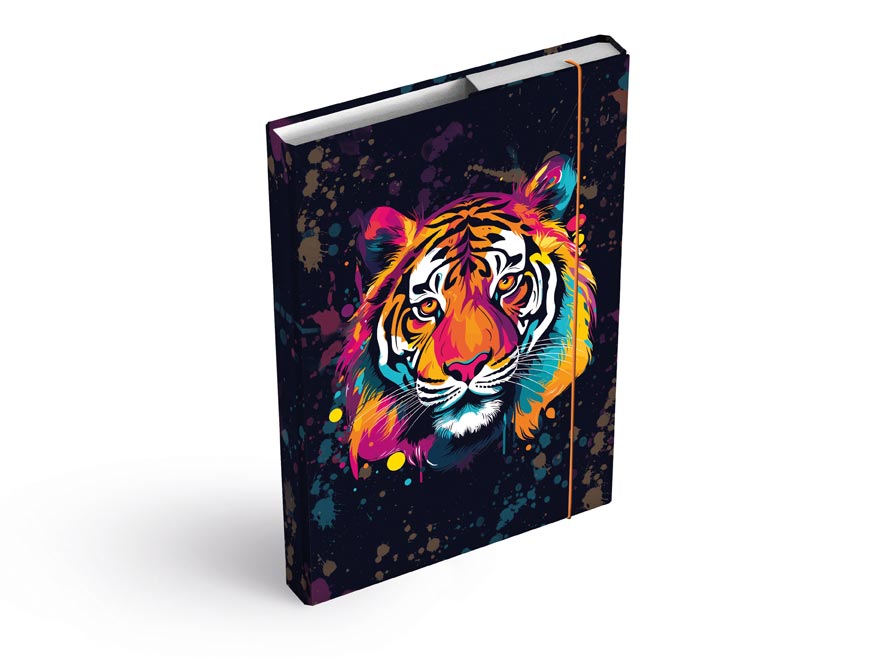 Desky na sešity MFP box A4 Tiger 8021107