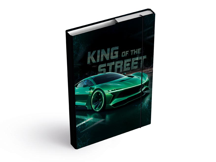 Desky na sešity MFP box A4 King of Street 8021112
