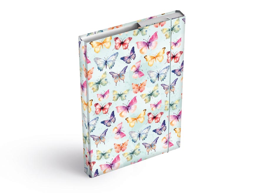 Desky na sešity MFP box A4 Butterfly 8021114