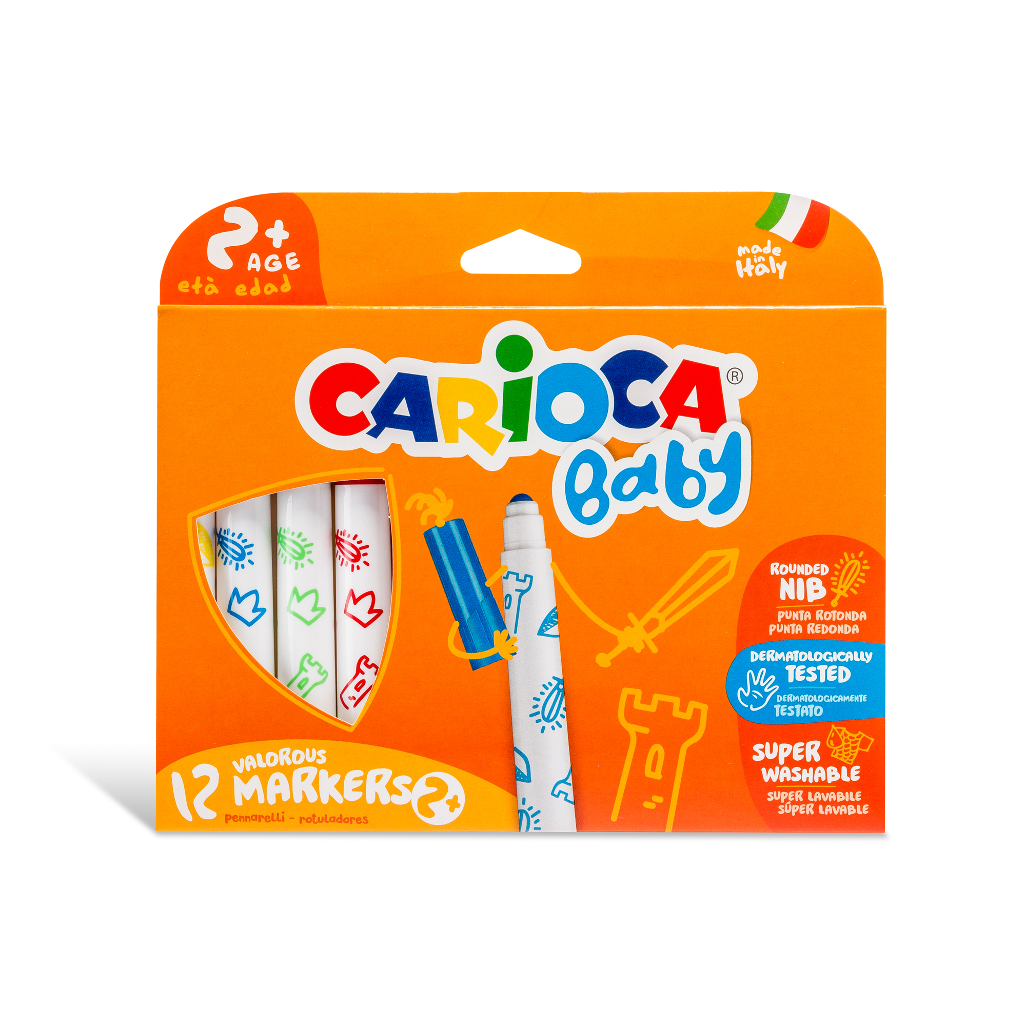 Fixy CARIOCA Baby 12 barev