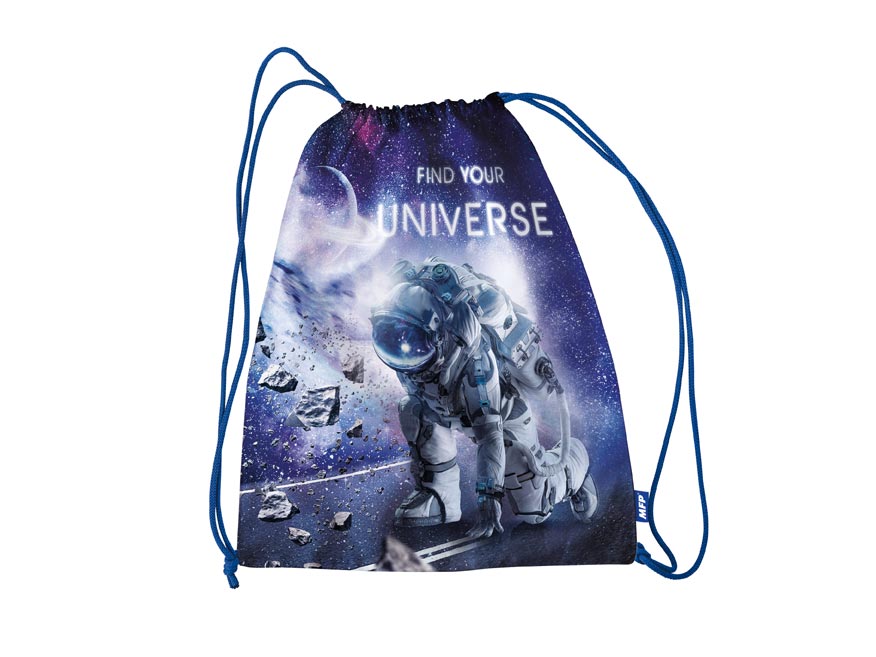 Fotografie sáček na přezůvky Vesmír 30x39cm 8040904