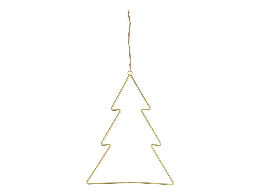 Závěs stromek kovový 28cm 8886238