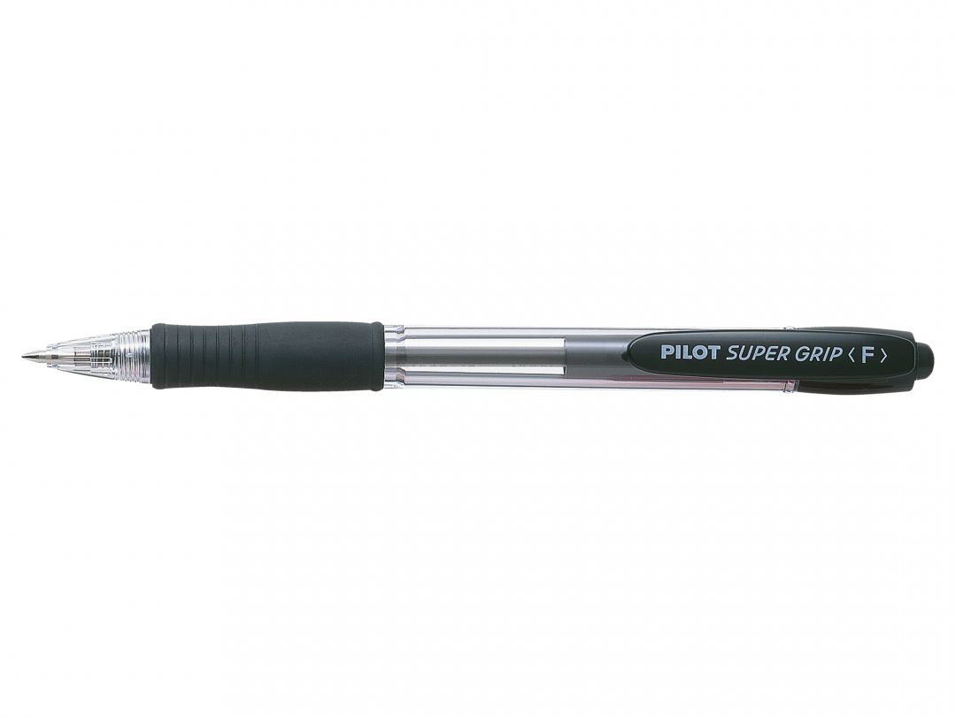 Kuličkové pero Super Grip - černé