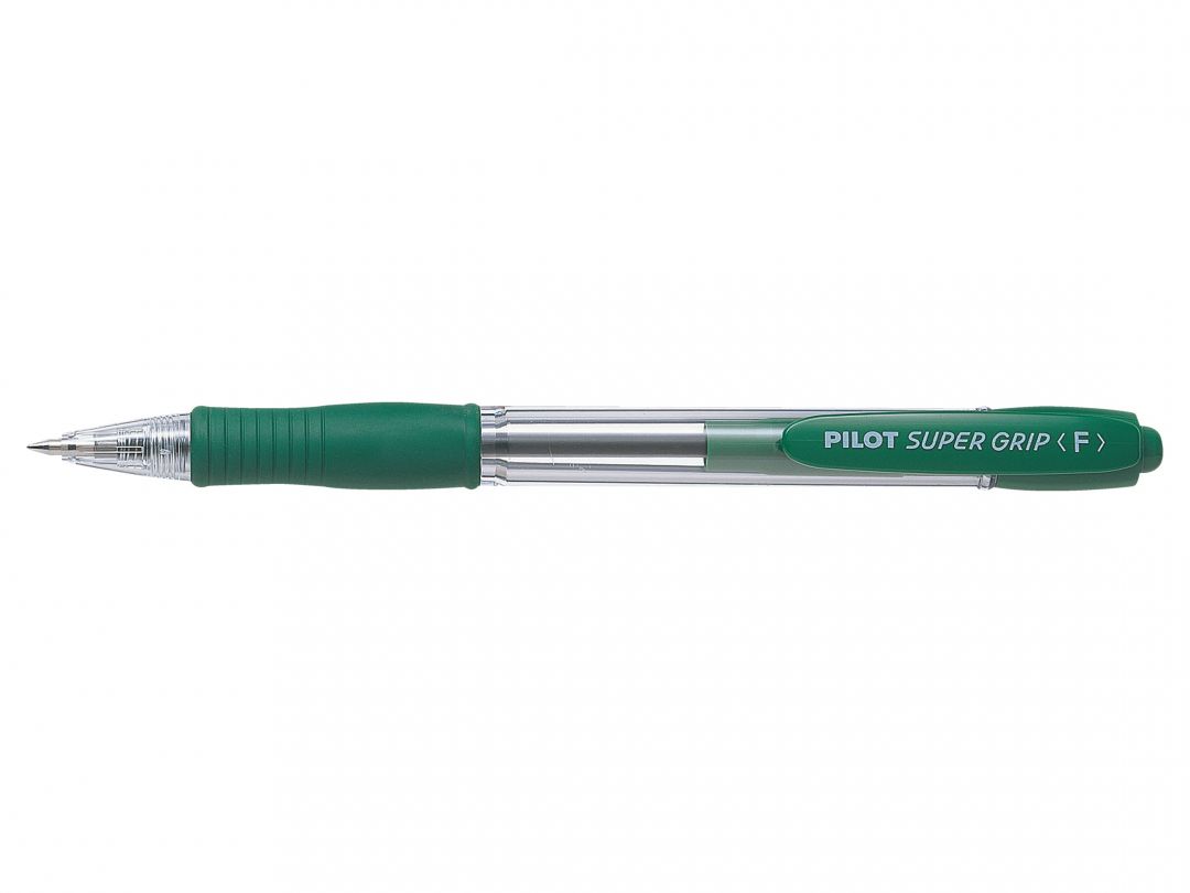 Kuličkové pero Super Grip - zelené