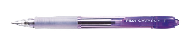Kuličkové pero Super Grip Neon - fialové