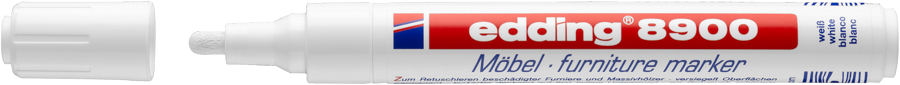 Fotografie Popisovač nábytek EDDING 8900/1 DIY bílý (624)