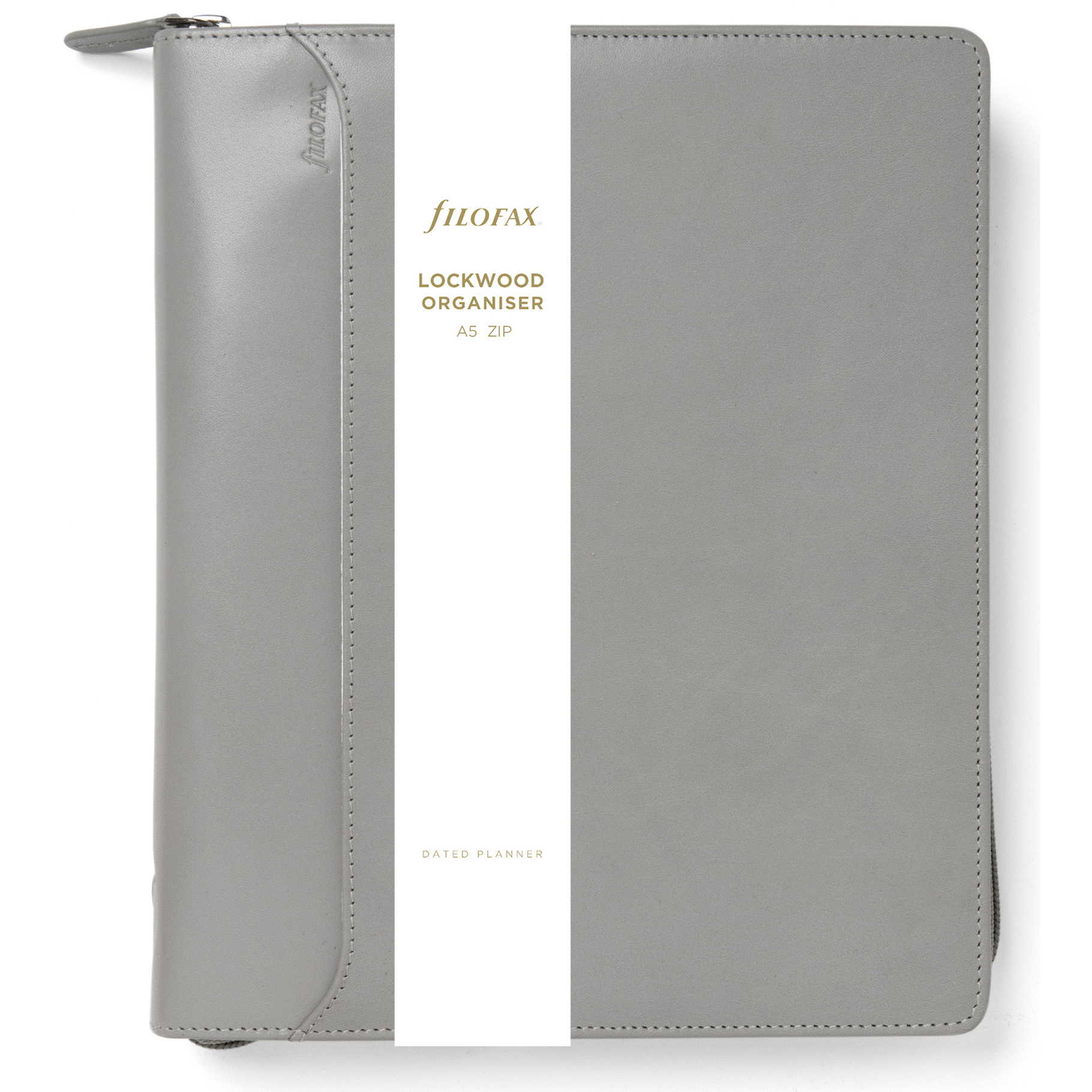 Fotografie Filofax, Diář Lockwood Zip, A5, concrete