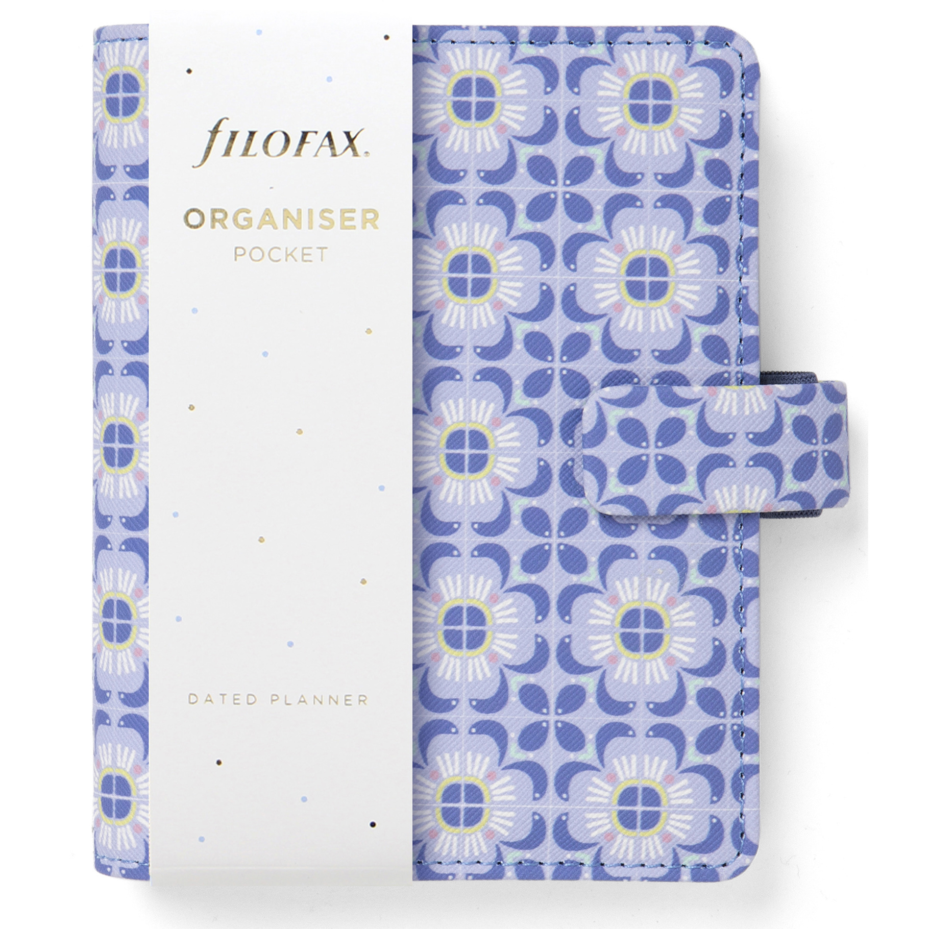 Fotografie Filofax, Diář Mediterranean, Kapesní, modrá