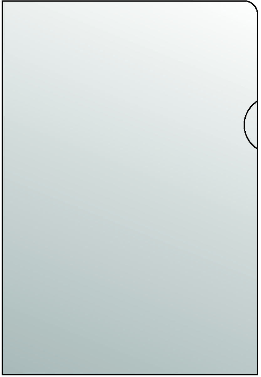 Fotografie Průhledný obal A4 -"L" PP lesk, 140mic. 2-021