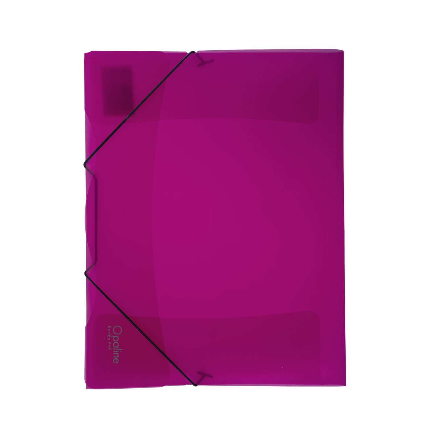 Fotografie Sloha s gumou Opaline magenta 2-884