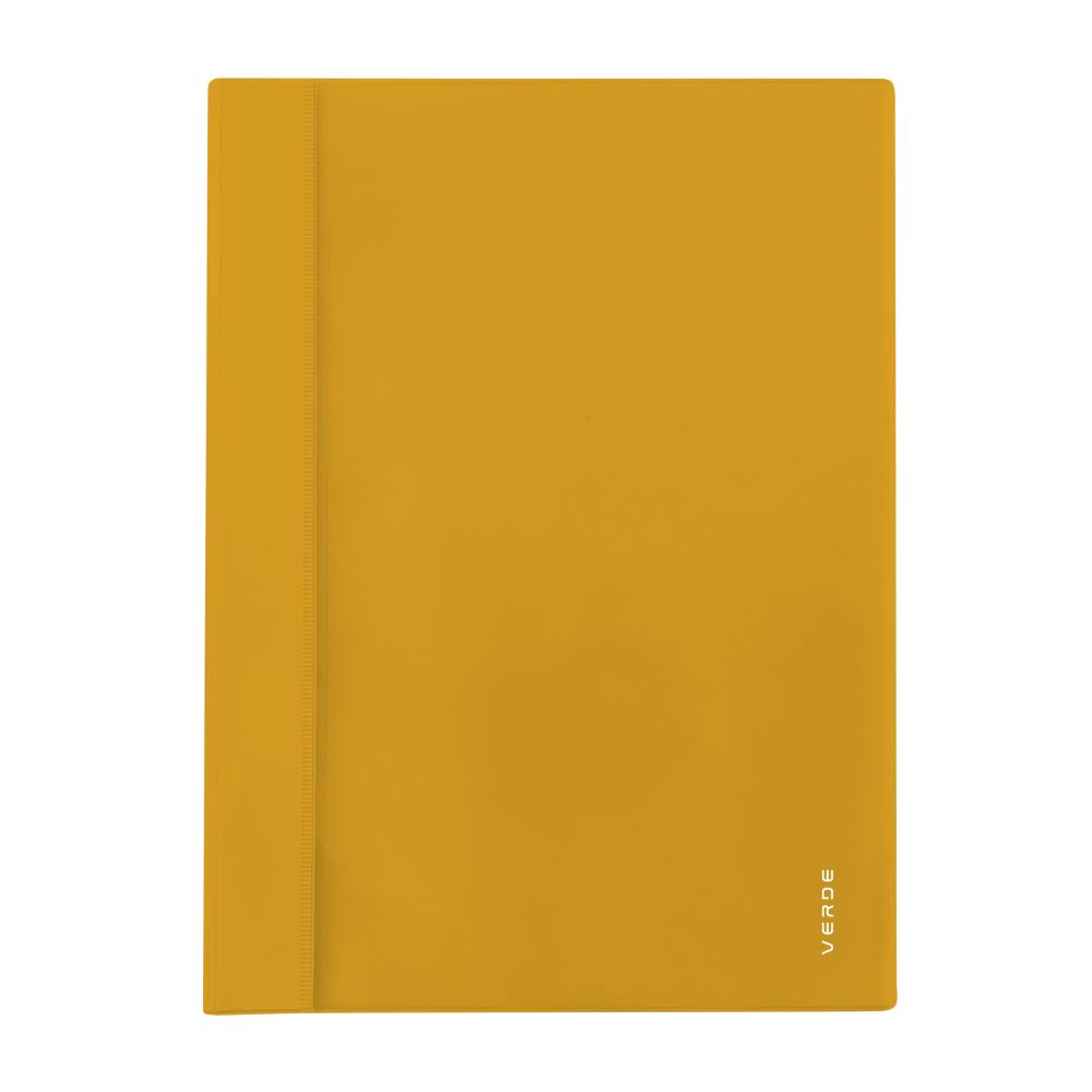 Rychlovazač A4 PVC s kapsou VERDE hořčice 5-438