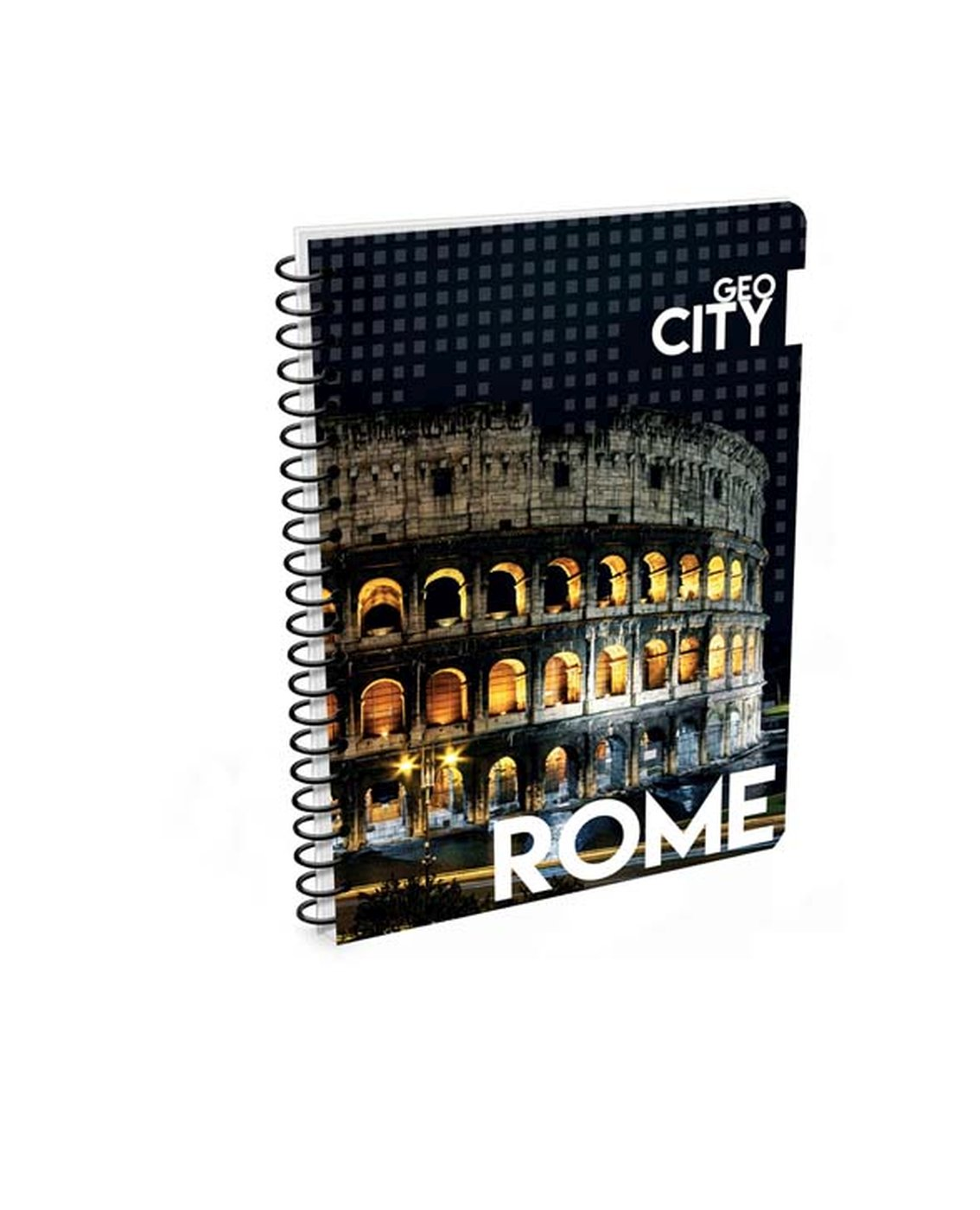 Fotografie Twin wire blok A6 Soft GEO CITY Rome 7-59417
