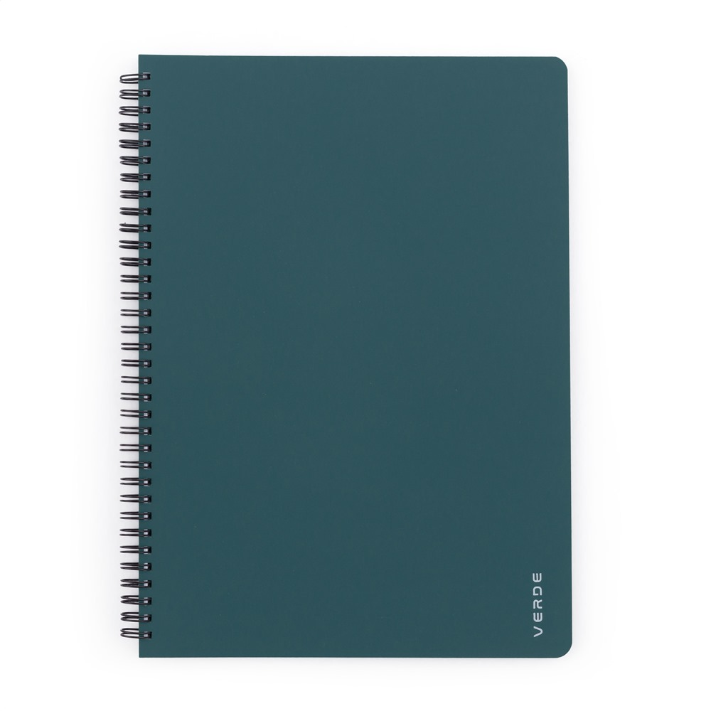 Twin wire blok A4 PP VERDE zelená 8-864