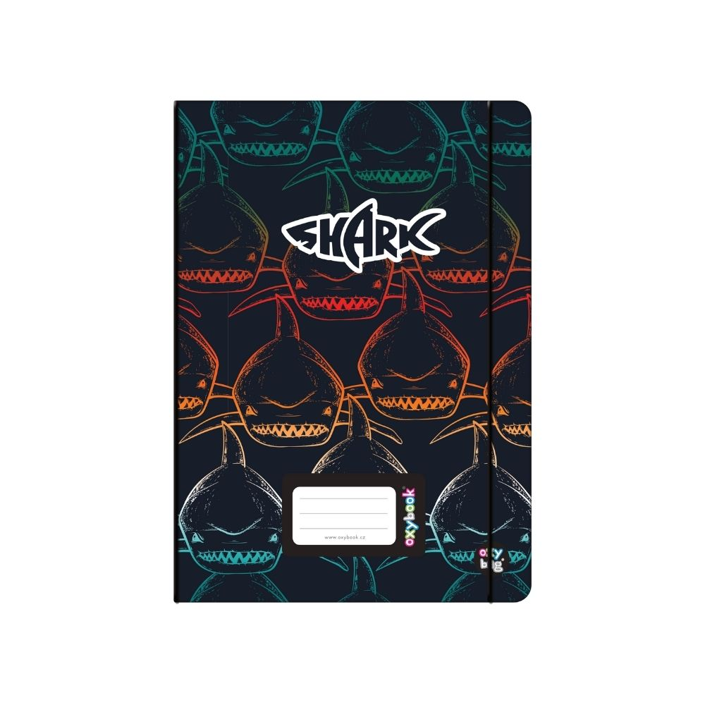 Sešit PP Oxybook A5 40 listů Shark 8-98021