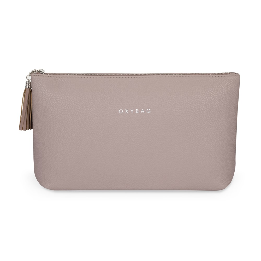 Kosmetická taška ELEGANCE MAXI Leather Mocca 9-70325