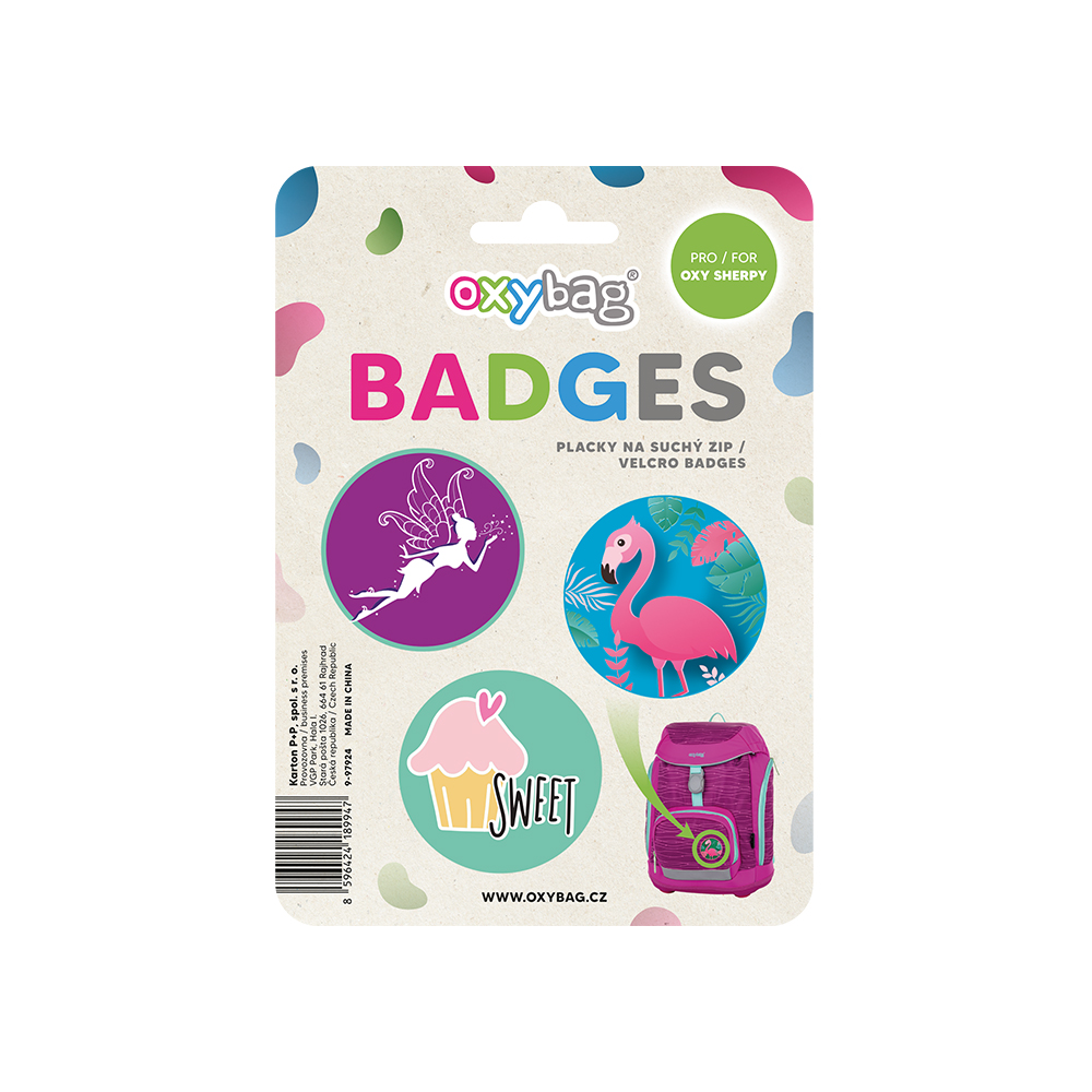 Fotografie Sada vyměnitelných placek OXY Sherpy Beauty 9-97924