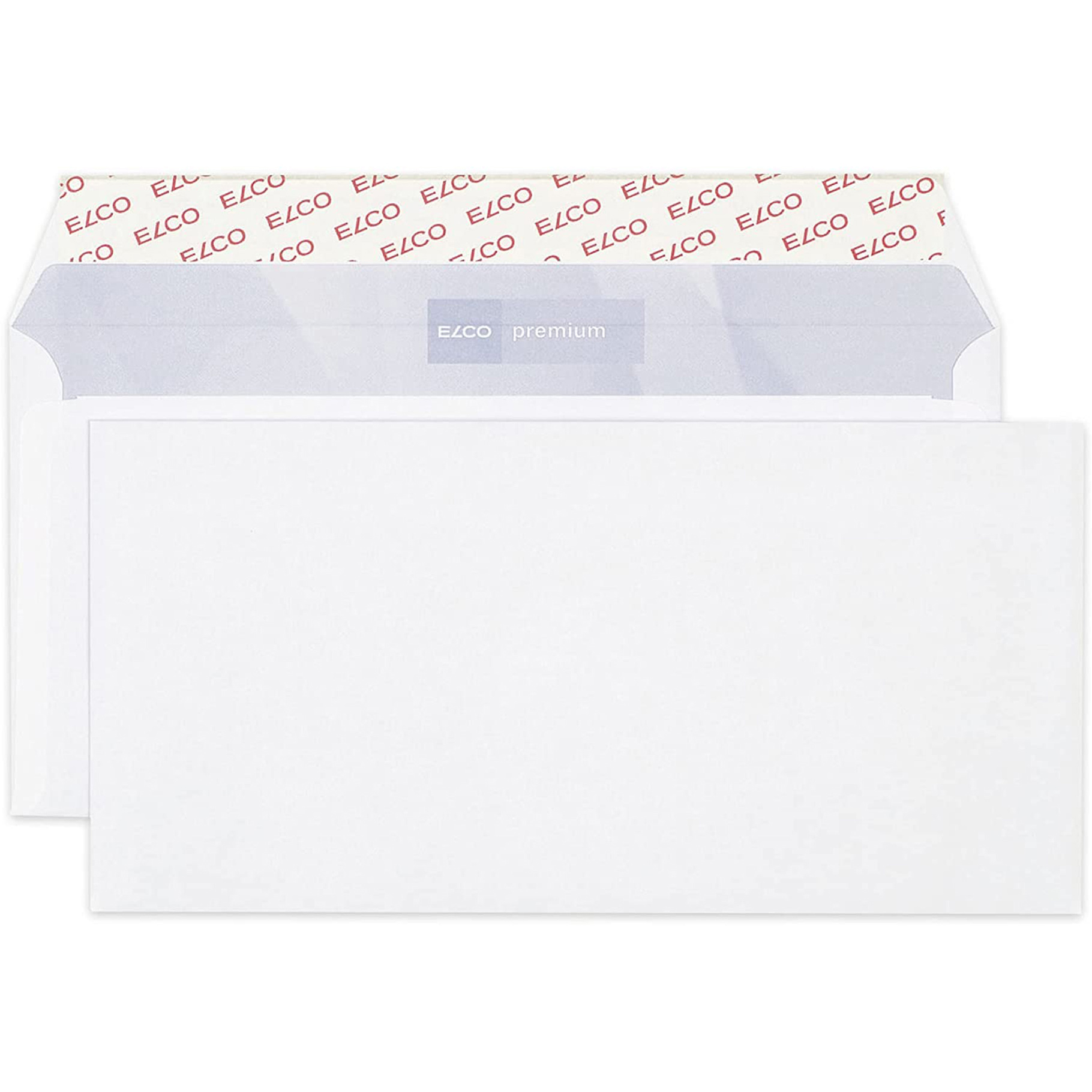 Fotografie Elco, Obálka Office, C5/6 dlouhá, bílá, bal. 25 ks