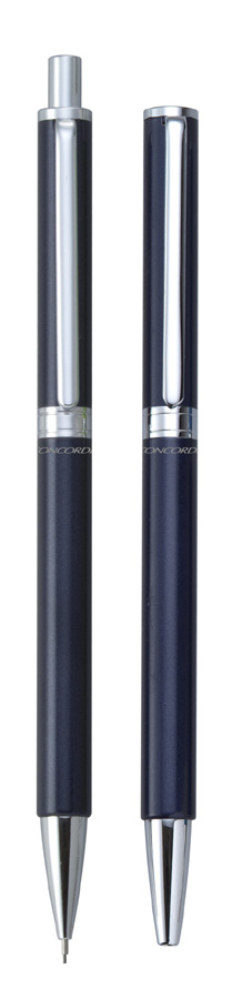 Fotografie Dárková sada CONCORDE Waltz, 0,8mm, HB 0,5mm, pouzdro, modré tělo A0667