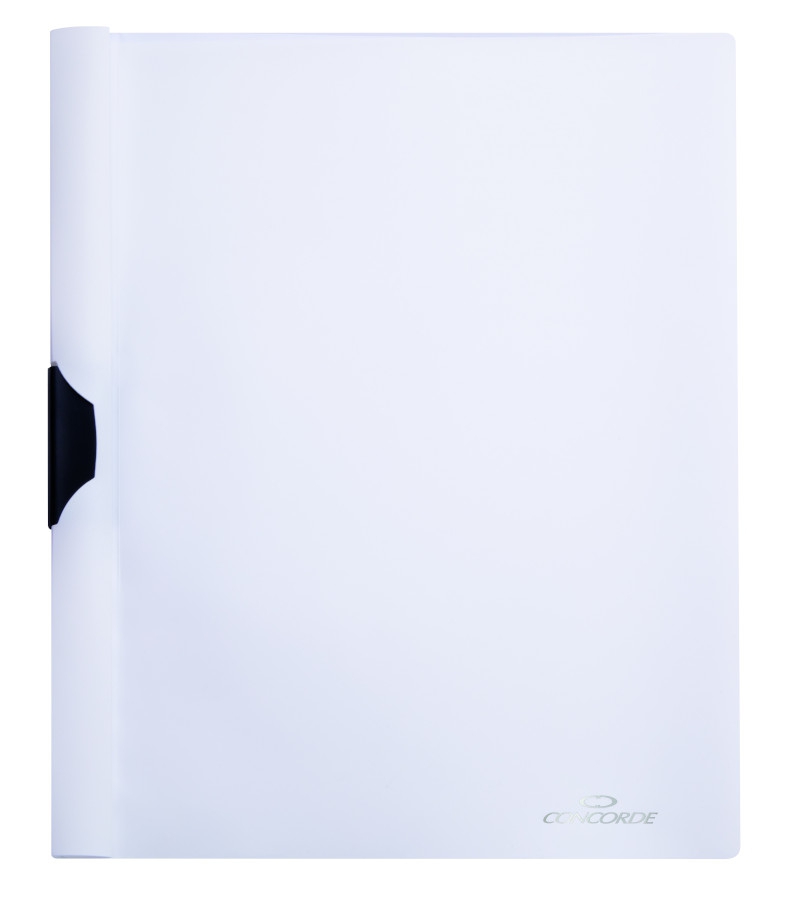 Fotografie Spisové desky CONCORDE A4 s bočním klipem, bílá A80130