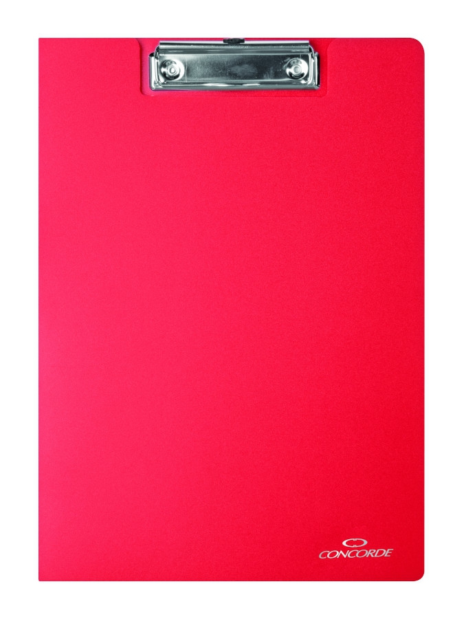 Fotografie Desky CONCORDE s klipem A4, červená A80202