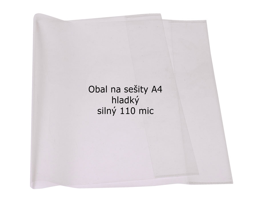 Obaly na sešity CONCORDE, A4, 110mic, sada 10ks A81000