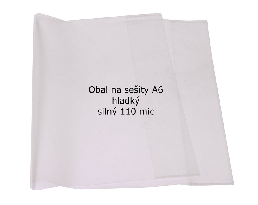 Obaly na sešity CONCORDE, A6, 110mic, sada 10ks A81002
