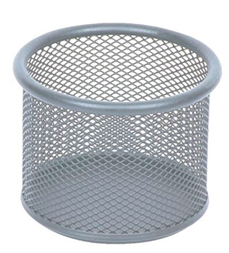 Kalíšek střední CONCORDE, kovový, 9 x 6,4 x 9cm, stříbrný A68046