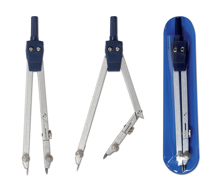 Fotografie Kružítko CONCORDE kovové, 13cm, plastové pouzdro A65551