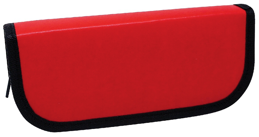 Pouzdro CONCORDE velké, koženka, červené A99701-3