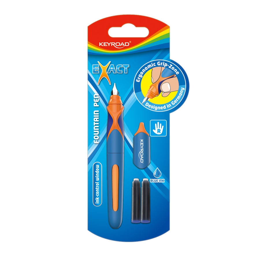 Fotografie Plnicí pero KEYROAD Exact, blistr A783