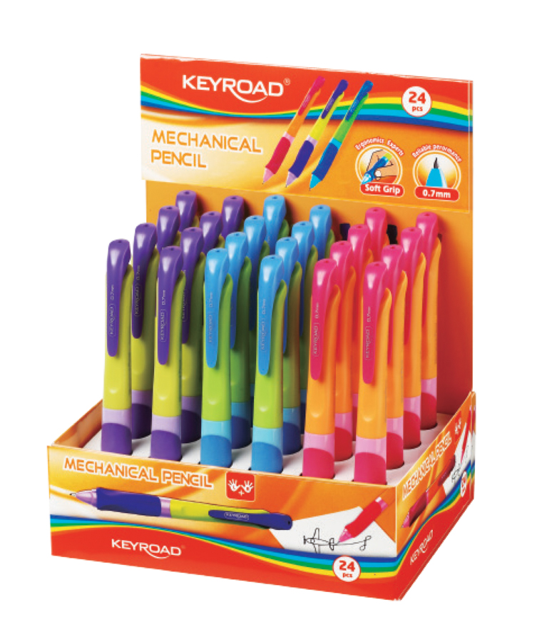 Mechanická tužka KEYROAD Neo 0,7mm, displej, asort A801