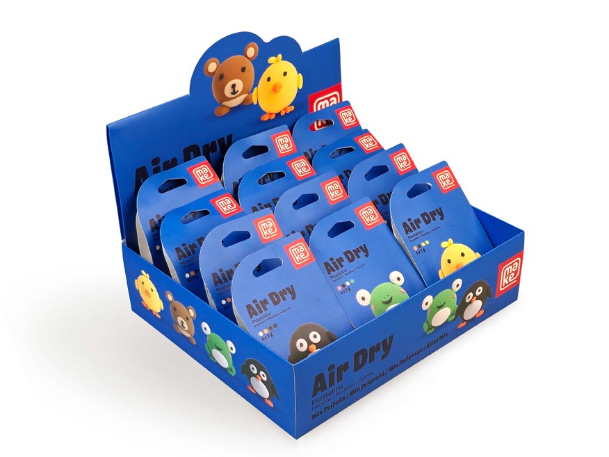 Modelovací hmota AIR DRY Mix Zvířata - MAKE 5301269