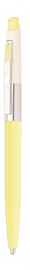 Fotografie Kuličkové pero ICO 70 Retro, pastel žluté