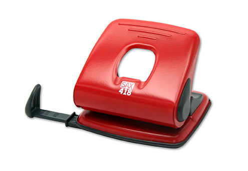 Fotografie Děrovačka SAX 418, červená