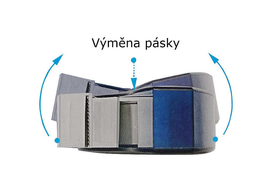 Odvíječ lepicí pásky ICO Smart Design, sv. modrá
