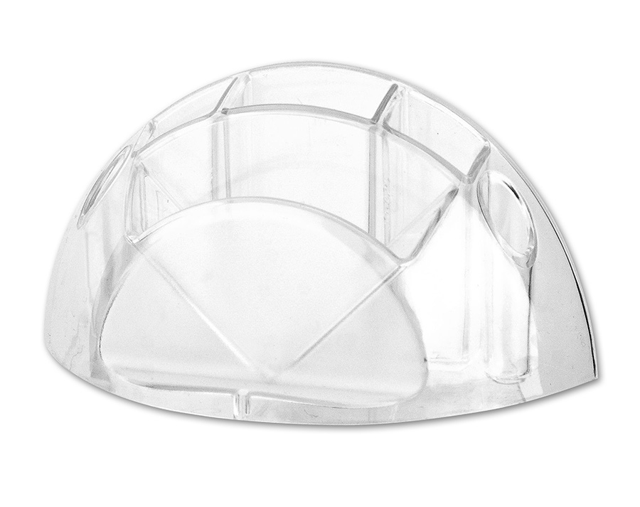 Fotografie Stojánek na tužky a bločky ICO Smart, transparent