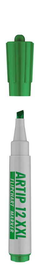 Popisovač ICO 12 XXL na flipchart, zelený