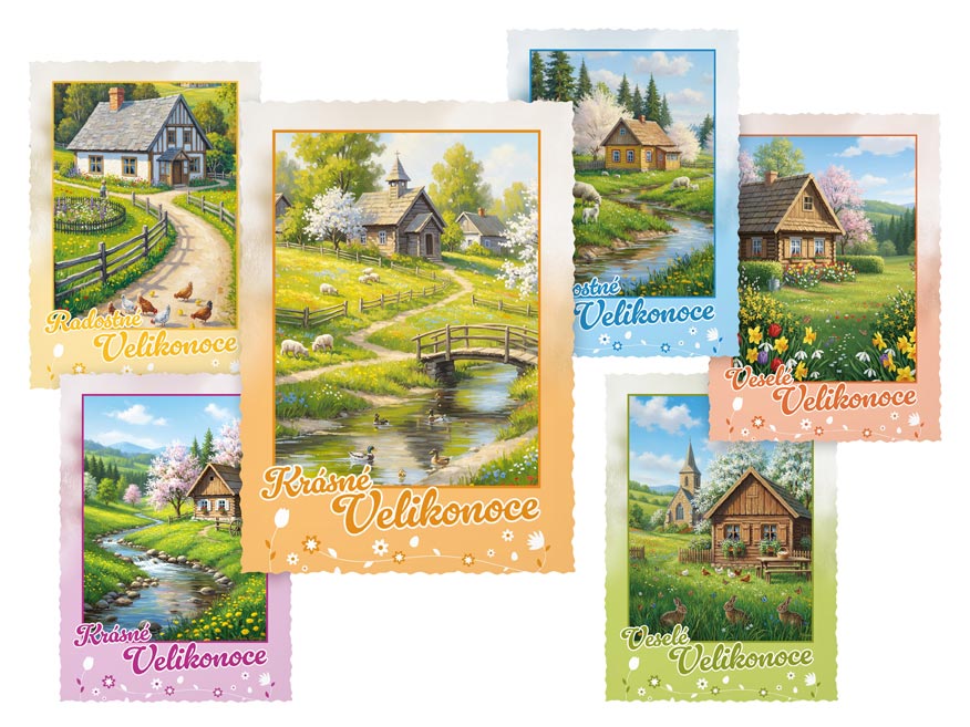 Fotografie Pohlednice velikonoce 133 C výsek 1300187