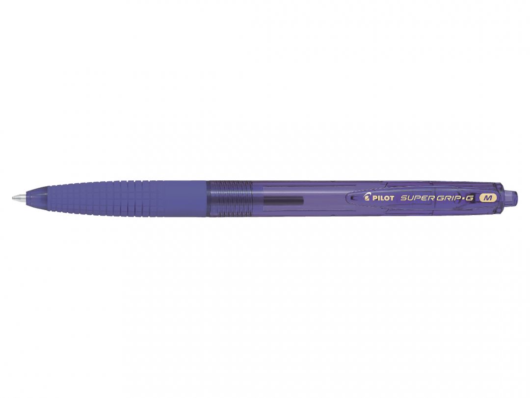 Kuličkové pero Super Grip-G M, RT - fialové