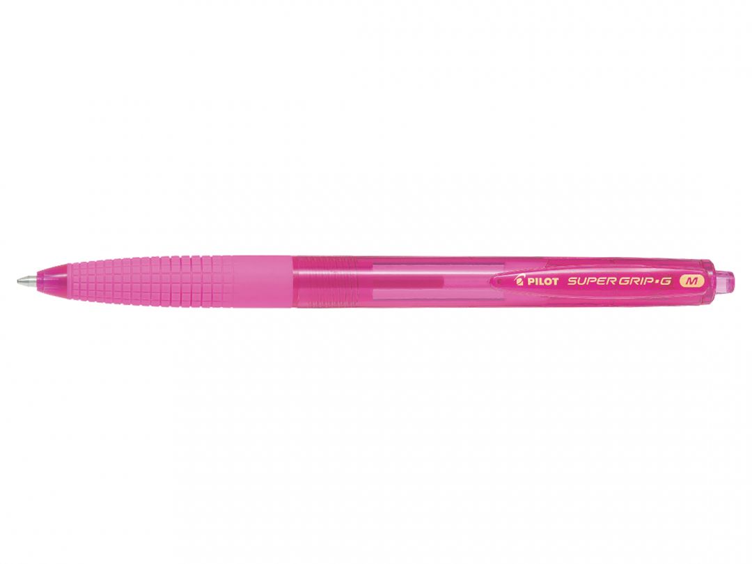 Kuličkové pero Super Grip-G M, RT - růžové