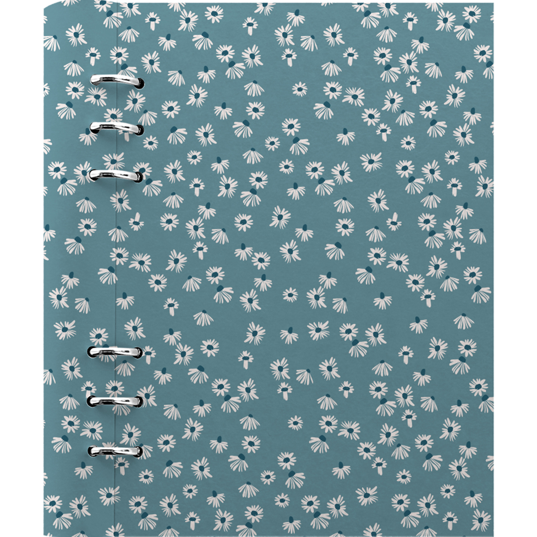 Fotografie FILOFAX Clipbook Daisy teal, A5, teal/pastel. zelená