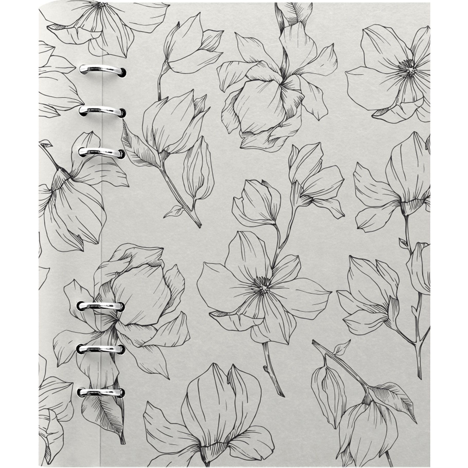 FILOFAX Clipbook Magnolia ivory, A5, bílá/bílá